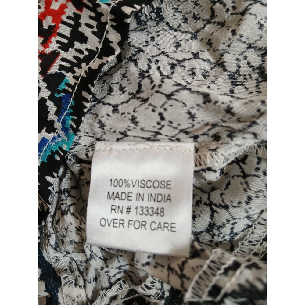 Kyla Seo Patchwork Style Scroll Pattern Tunic Pop… - image 5